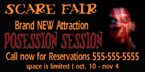 Halloween Scare Fair
