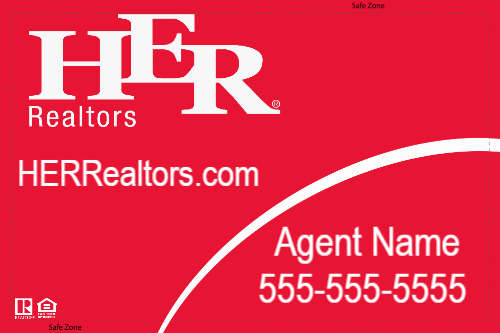 20x30 Her Realtors PVC Panels