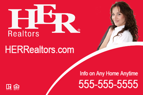 20x30 Her Realtors PVC Panels