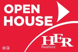 12x18 Coroplast Open House Directional