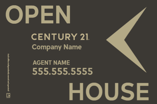 12x18 Century 21 Coroplast Directional