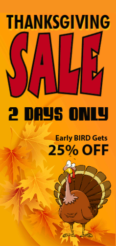 Thanksgiving Sale