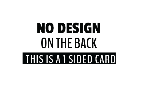 TSG White Business Card w/Cutout