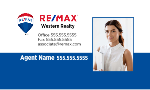 RE/MAX Business Card w/ Photo