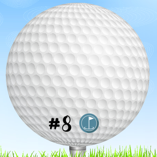 14x14 Golf Yard Sign Pkg | 18 Yard Signs, Stakes + Banner