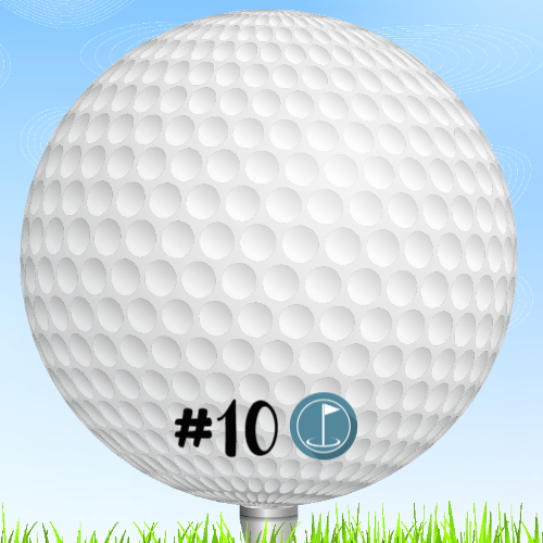 14x14 Golf Yard Sign Pkg | 18 Yard Signs, Stakes + Banner