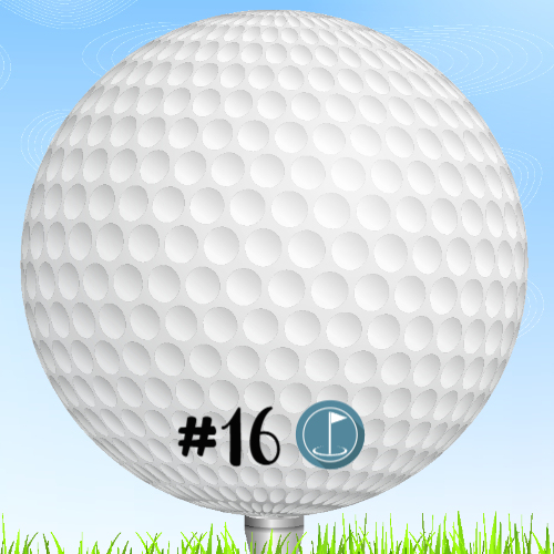 14x14 Golf Yard Sign Pkg | 18 Yard Signs, Stakes + Banner