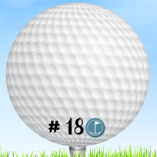 14x14 Golf Yard Sign Pkg | 18 Yard Signs, Stakes + Banner