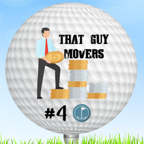 14x14 Golf Yard Sign Pkg | 18 Yard Signs, Stakes + Banner