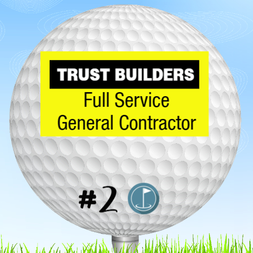 14x14 Golf Yard Sign Pkg | 18 Yard Signs, Stakes + Banner