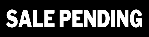 SALE PENDING Black Background