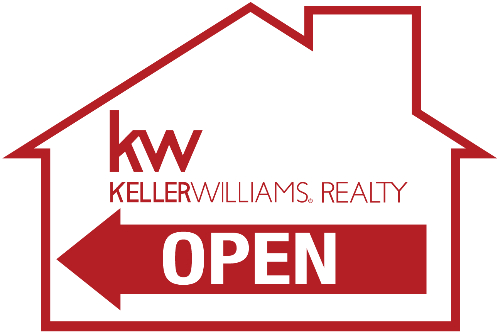 OPEN HOUSE 2-Sided Coroplast House Shaped Directional