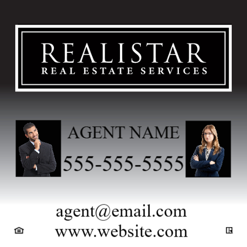 REALISTAR Panel w/ 2 Photos & eMail