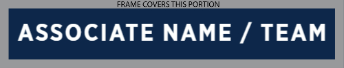 18x30 Style 3 (Team Name)