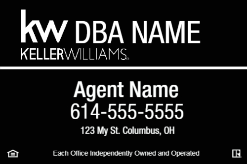 Black/White Main 20x30 KW Panel