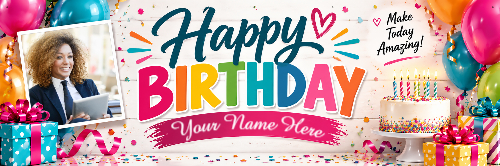 Happy Birthday Sign