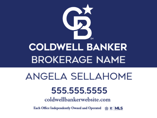 Coldwell Banker 18x24 Panel