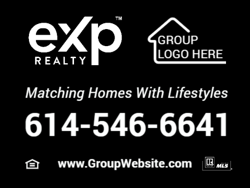 eXp 18x24 Main Panel Black