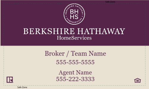 BHHS Cream Panel