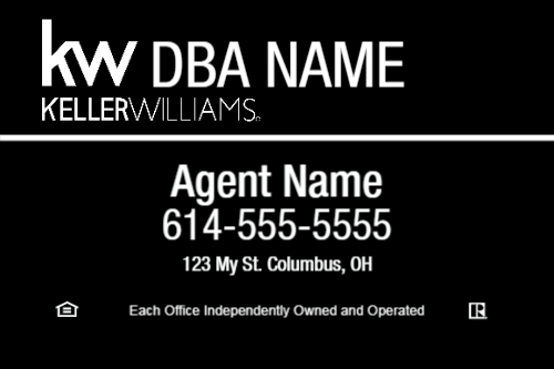 Black/White Main 20x30 KW Panel