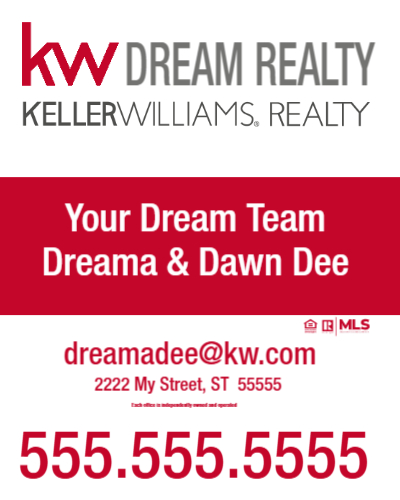 Keller Williams Vertical Panel