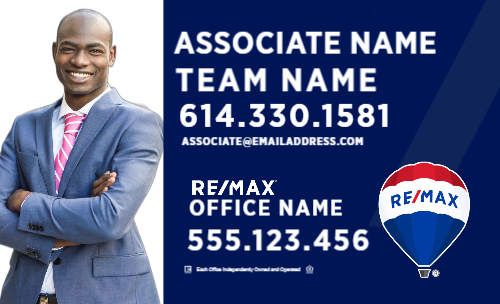 RE/MAX Dark Blue w/Photo