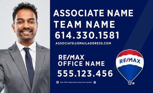 RE/MAX Dark Blue w/Photo