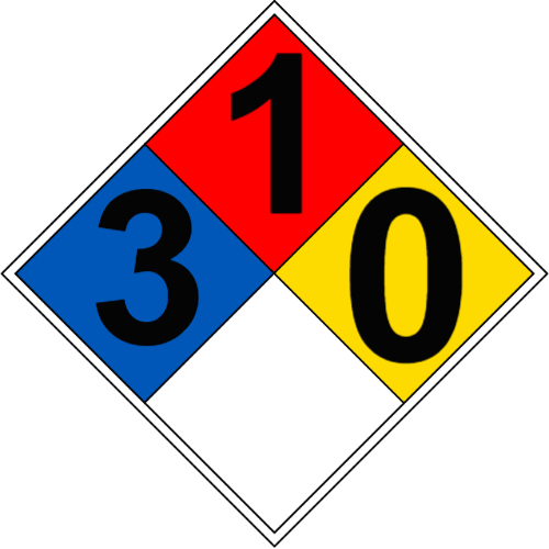 3" Diamond  3-1-0 | Ammonia, Anhydrous Ammonia