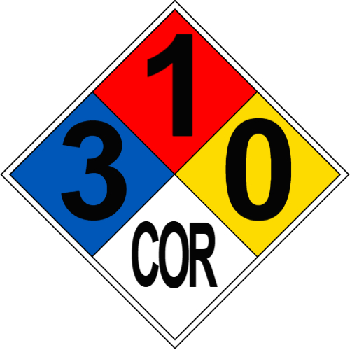 11" Diamond 3-1-0-COR | Use for Ammonia, aqueous ammonia