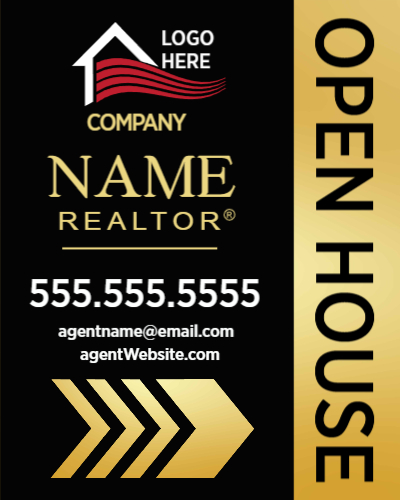 Main OPEN HOUSE Black/Gold