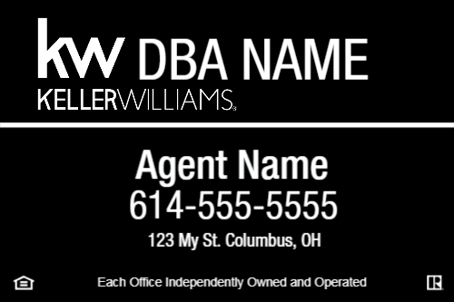 Black/White Main 20x30 KW Panel