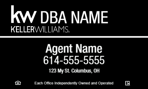 Black/White Main 20x30 KW Panel