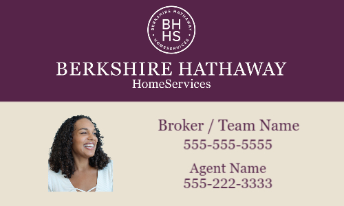 BHHS Cream Photo Panel