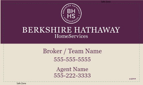 BHHS Cream Panel