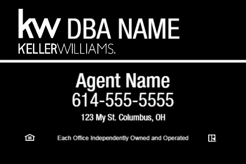 Black/White Main 20x30 KW Panel