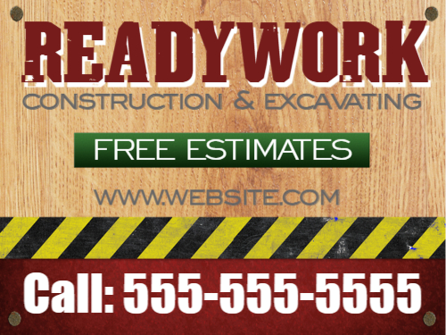 Concrete Installers Signage 2D
