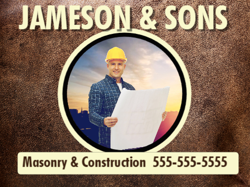 Construction Sign 3D