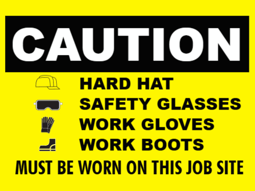 General Contractor Job Site Sign 2D