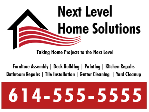 General Contractor Job Site Sign 1D