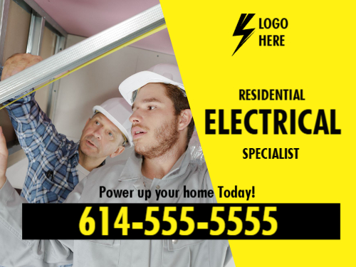 Electrical Marketing Signs 2D