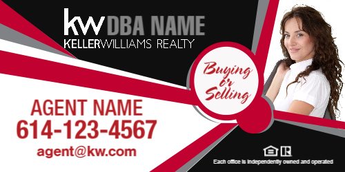 3ft x 6ft  KW Banner