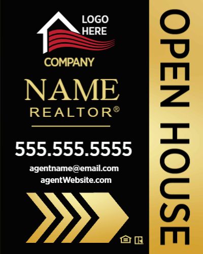Main OPEN HOUSE Black/Gold