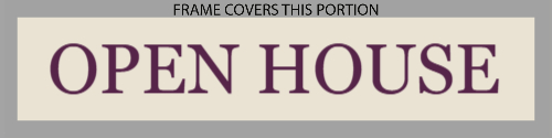 30x24 Berkshire Hathaway Home Services Panel