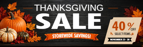 Thanksgiving Sale 2