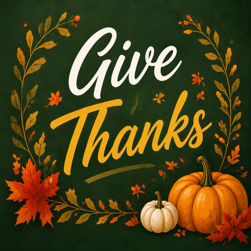 Give Thanks Instant Purchase Sign