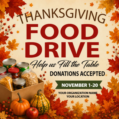 Thanksgiving Food Drive