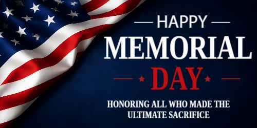 Happy Memorial Day