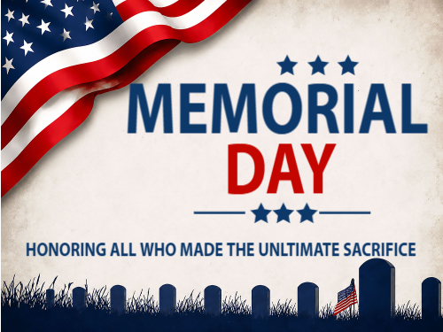 Memorial Day-Honoring Those Who Served