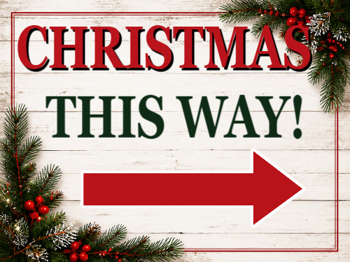 Christmas Party Directional