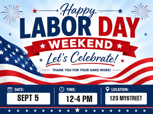 Labor Day Weekend Event